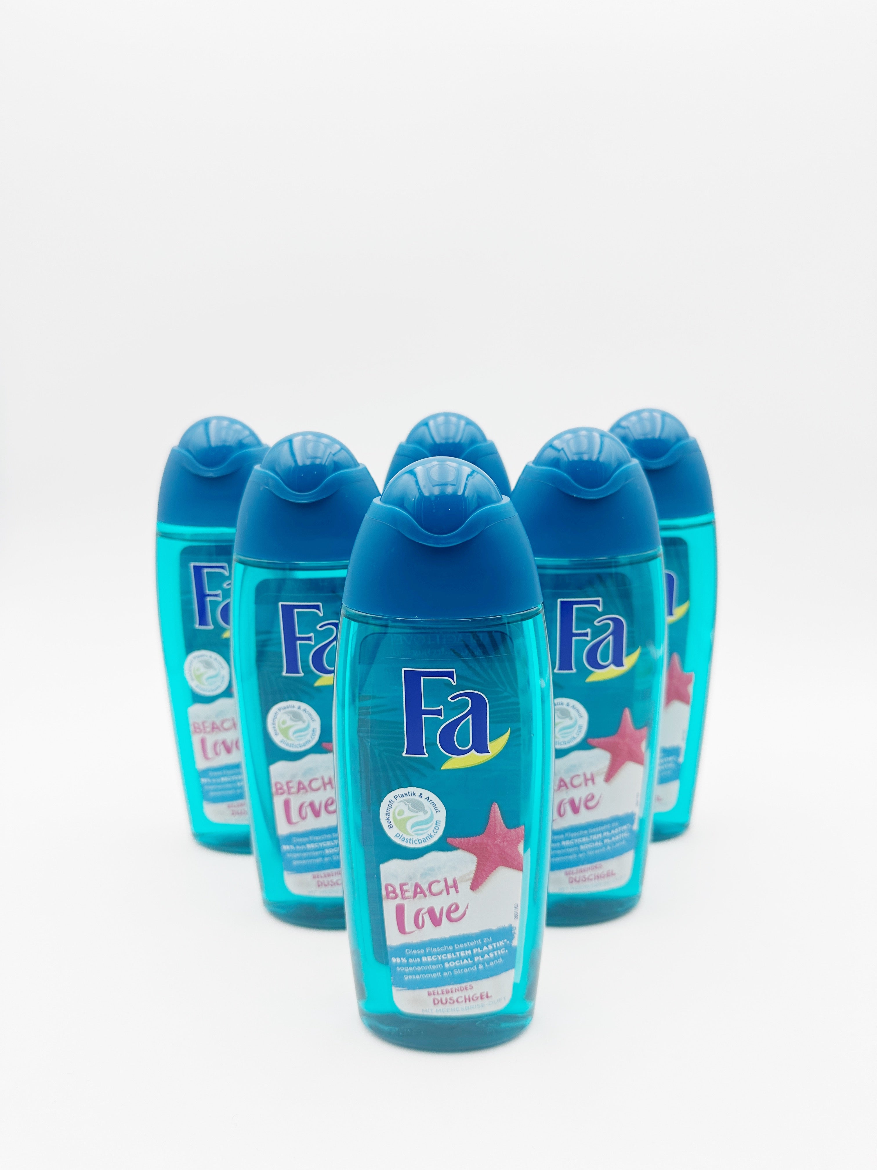 6er Set FA BEACH LOVE DUSCHGEL 250ML