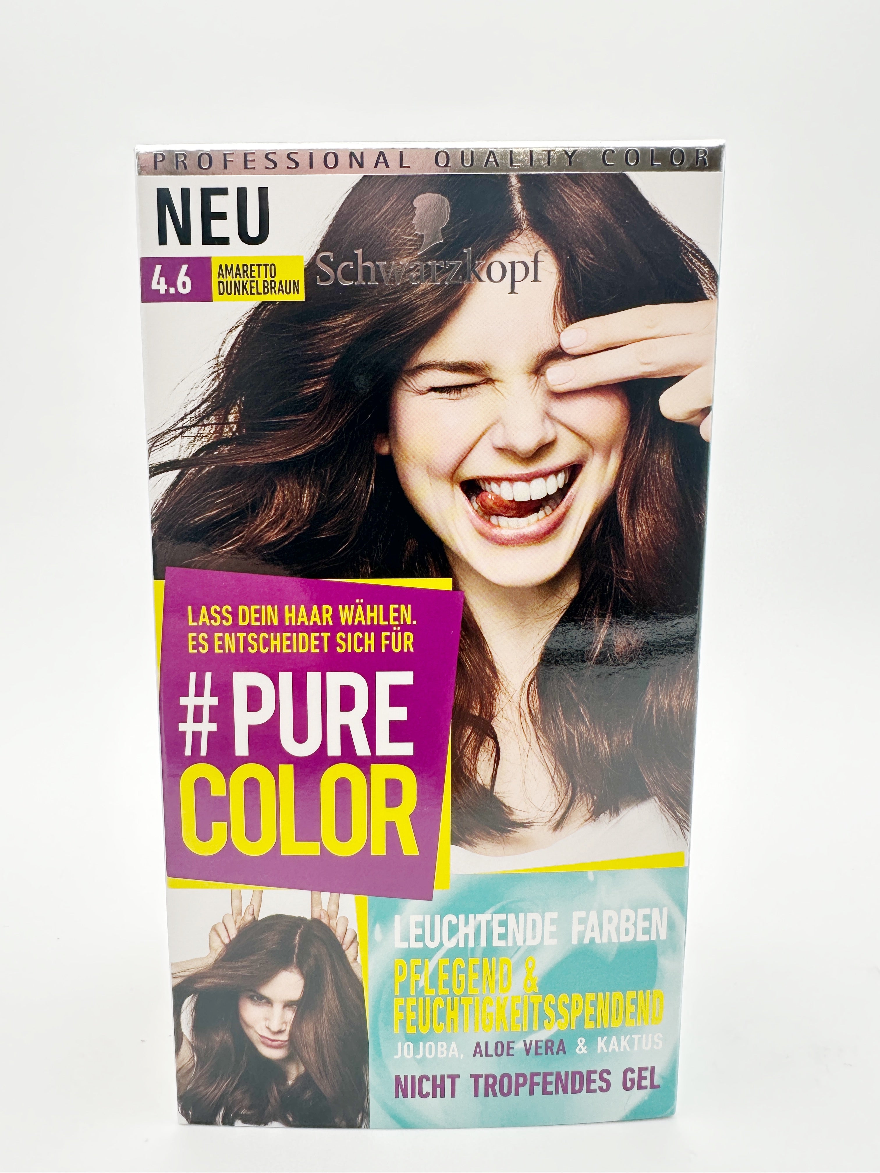 Pure Color 4.6 Amaretto Dunkelbraun