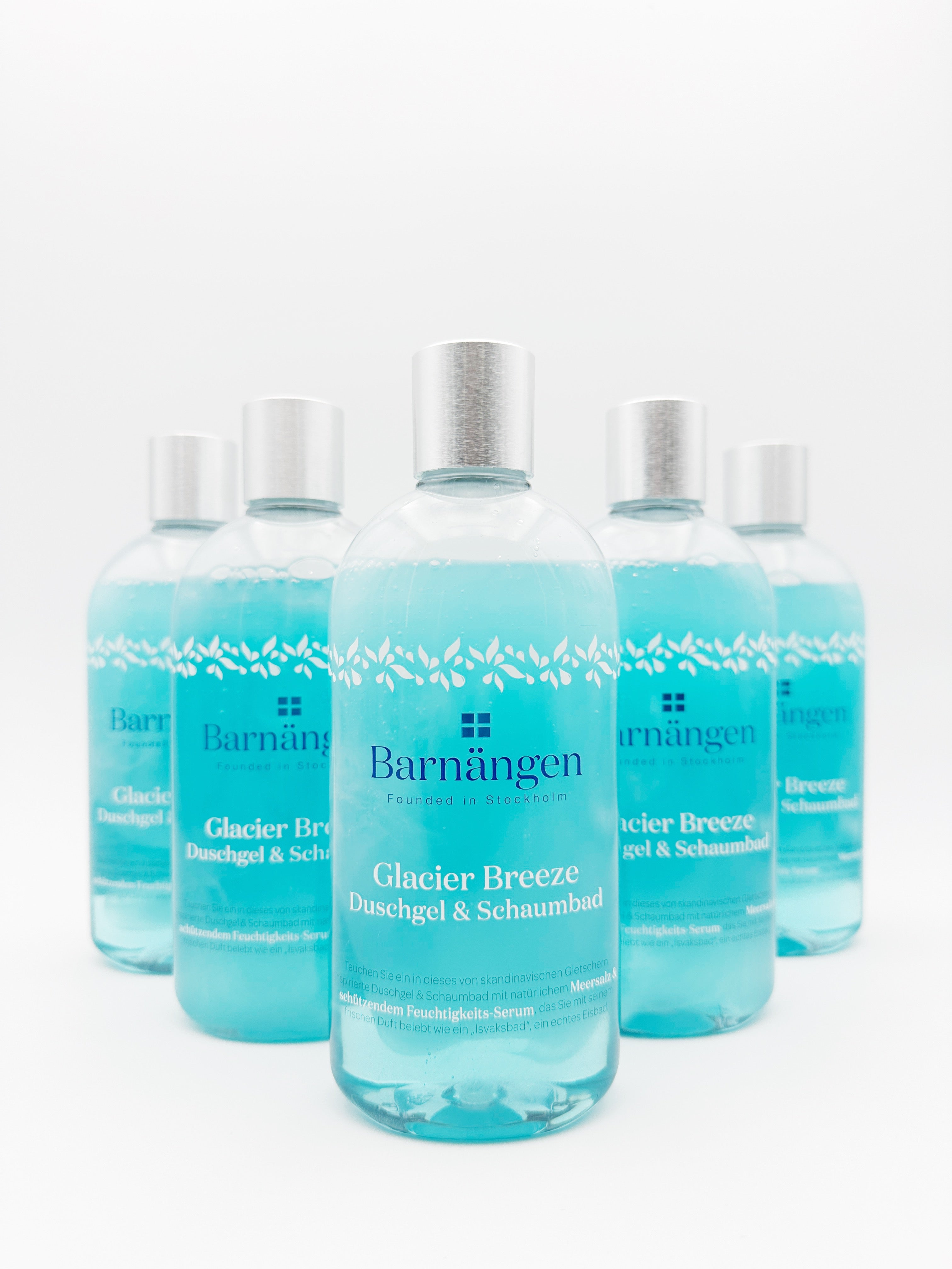 5er Set BARNÄNGEN GLACIER BREEZE DUSCHE&SCHAUMBAD 400ML