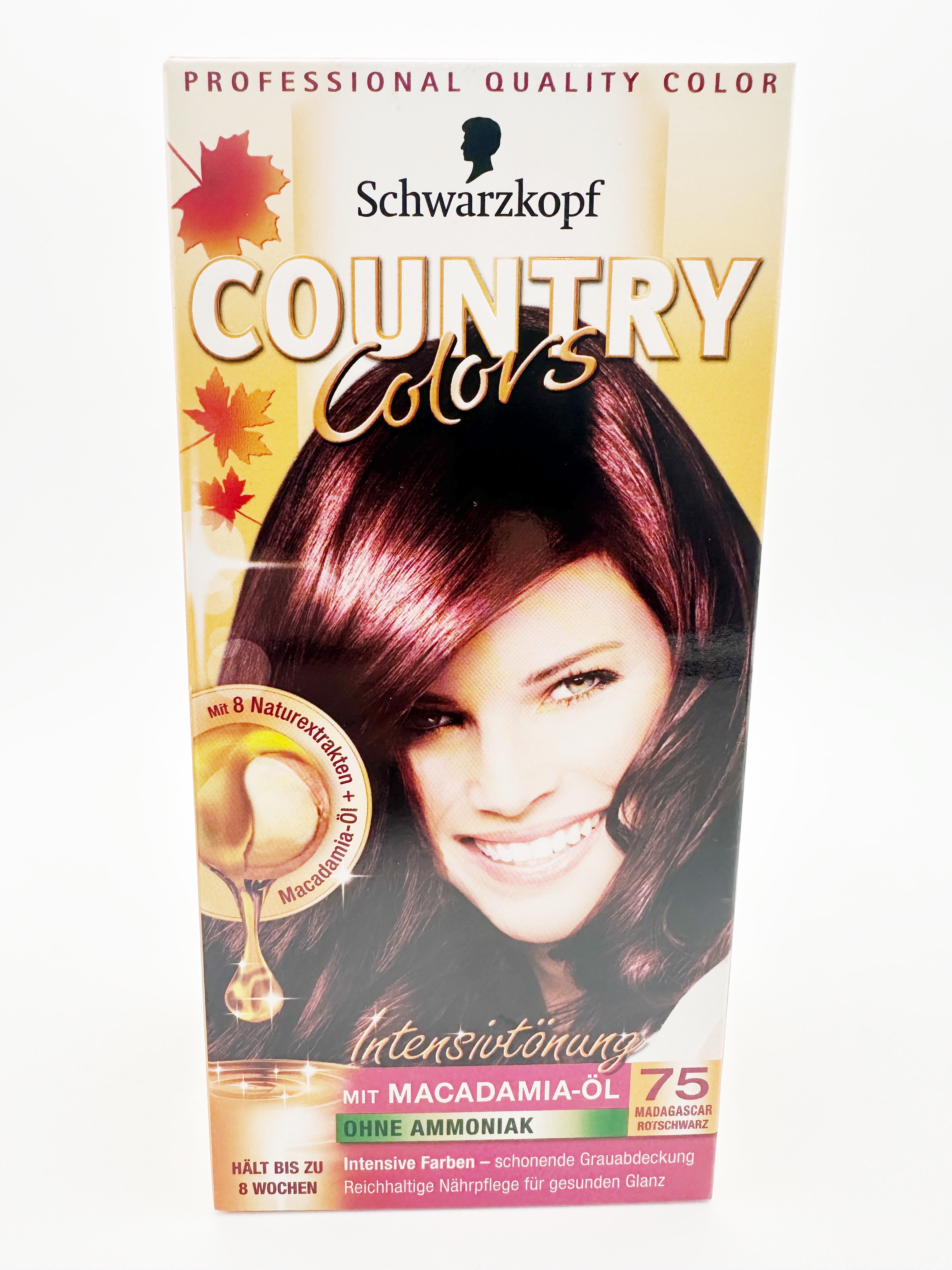 Schwarzkopf Country Colors 75 Madagascar Rotschwarz