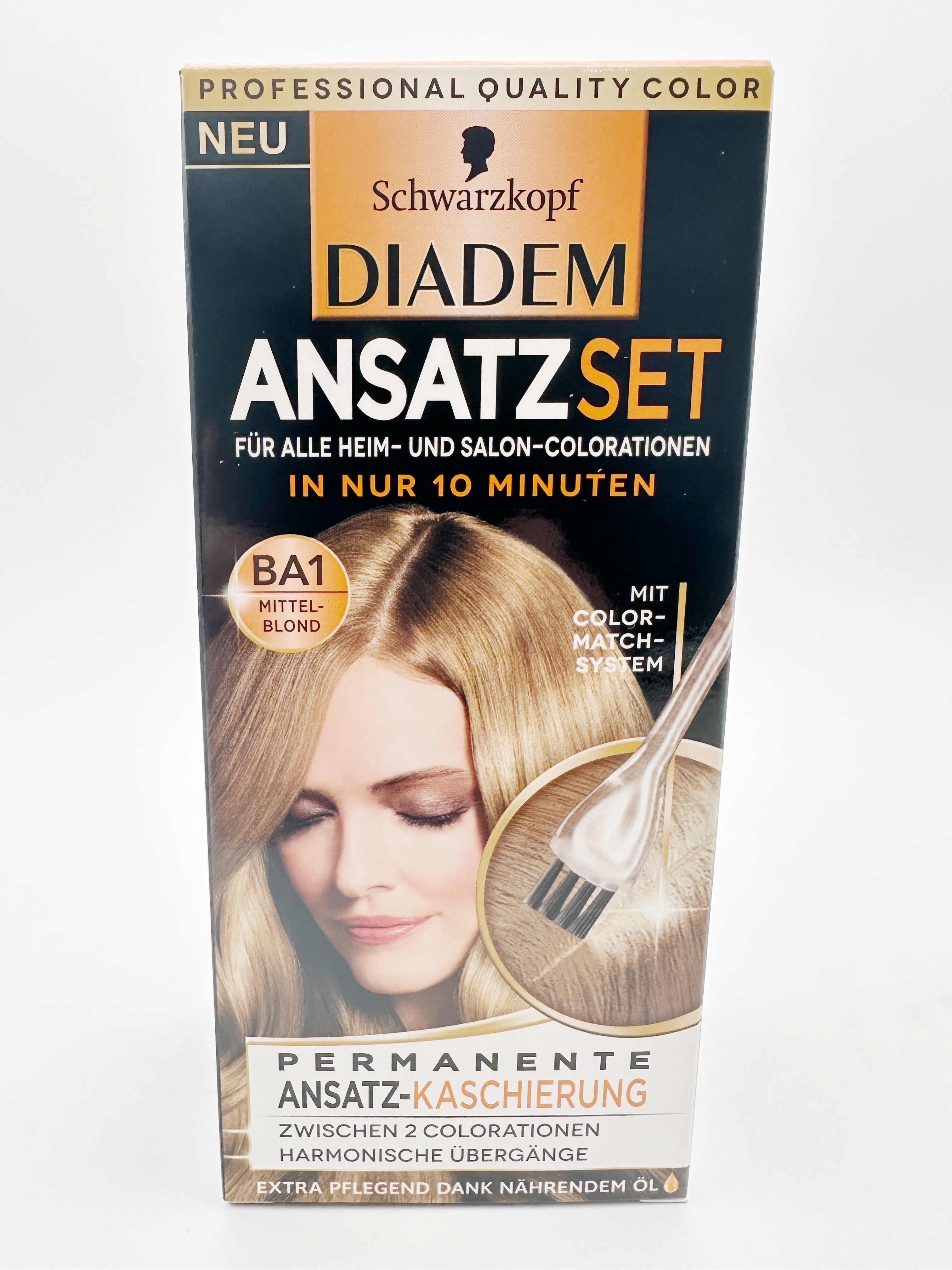 Diadem Ansatzset BA1 Mittelblond