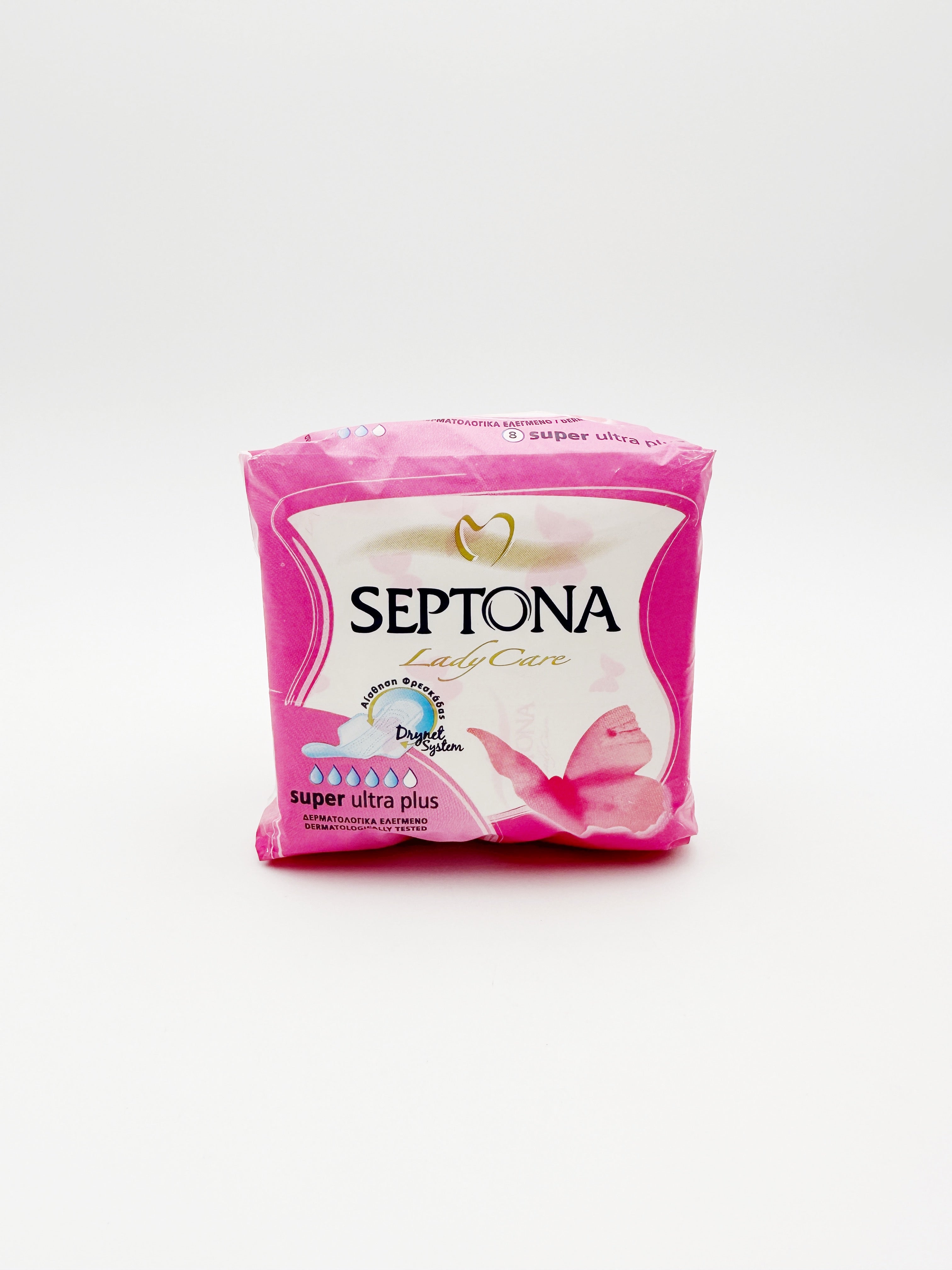 Septona sanitary towels 8 pieces. Super