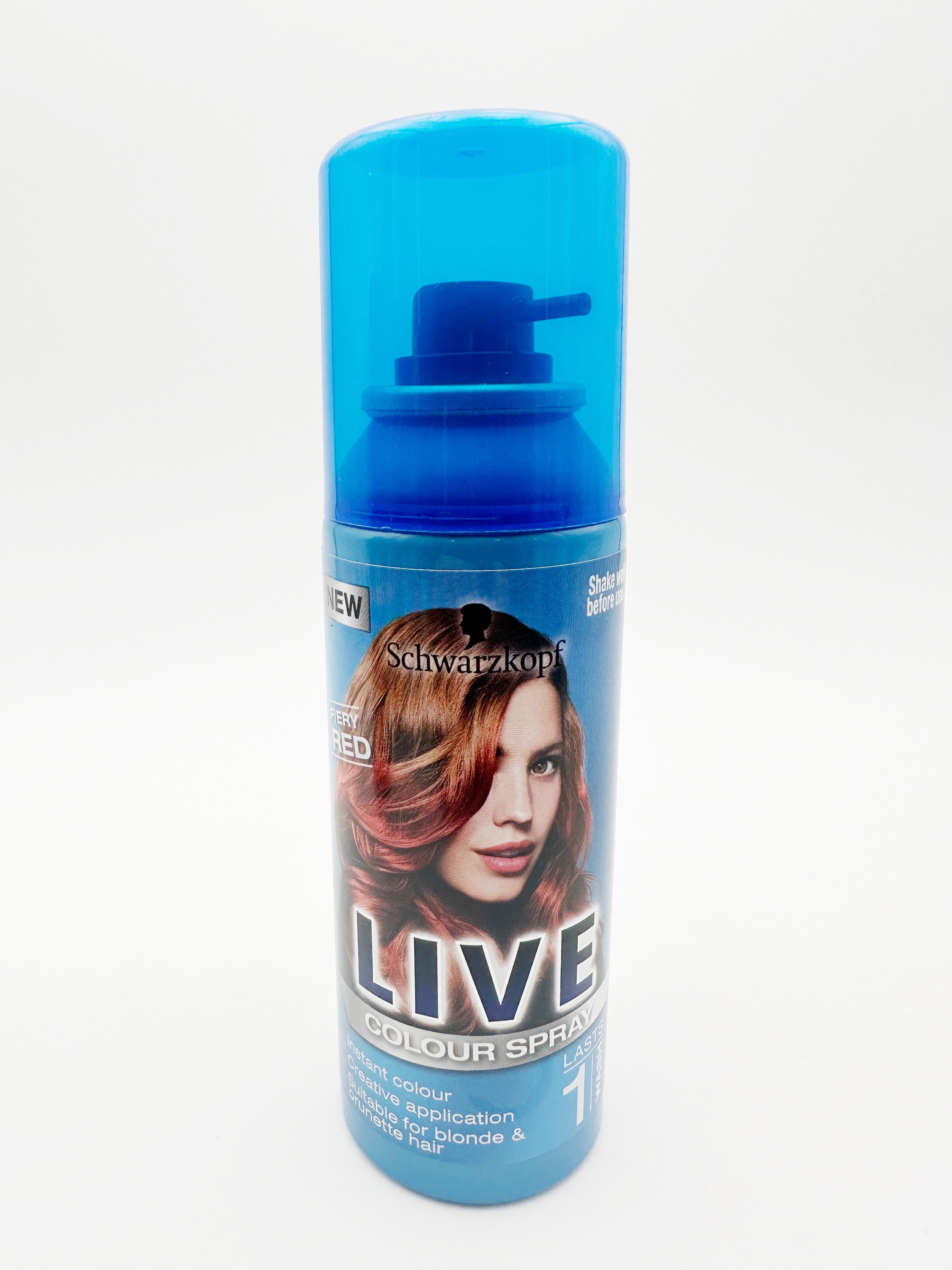 Schwarzkopf Live Colour Spray Fiery Red