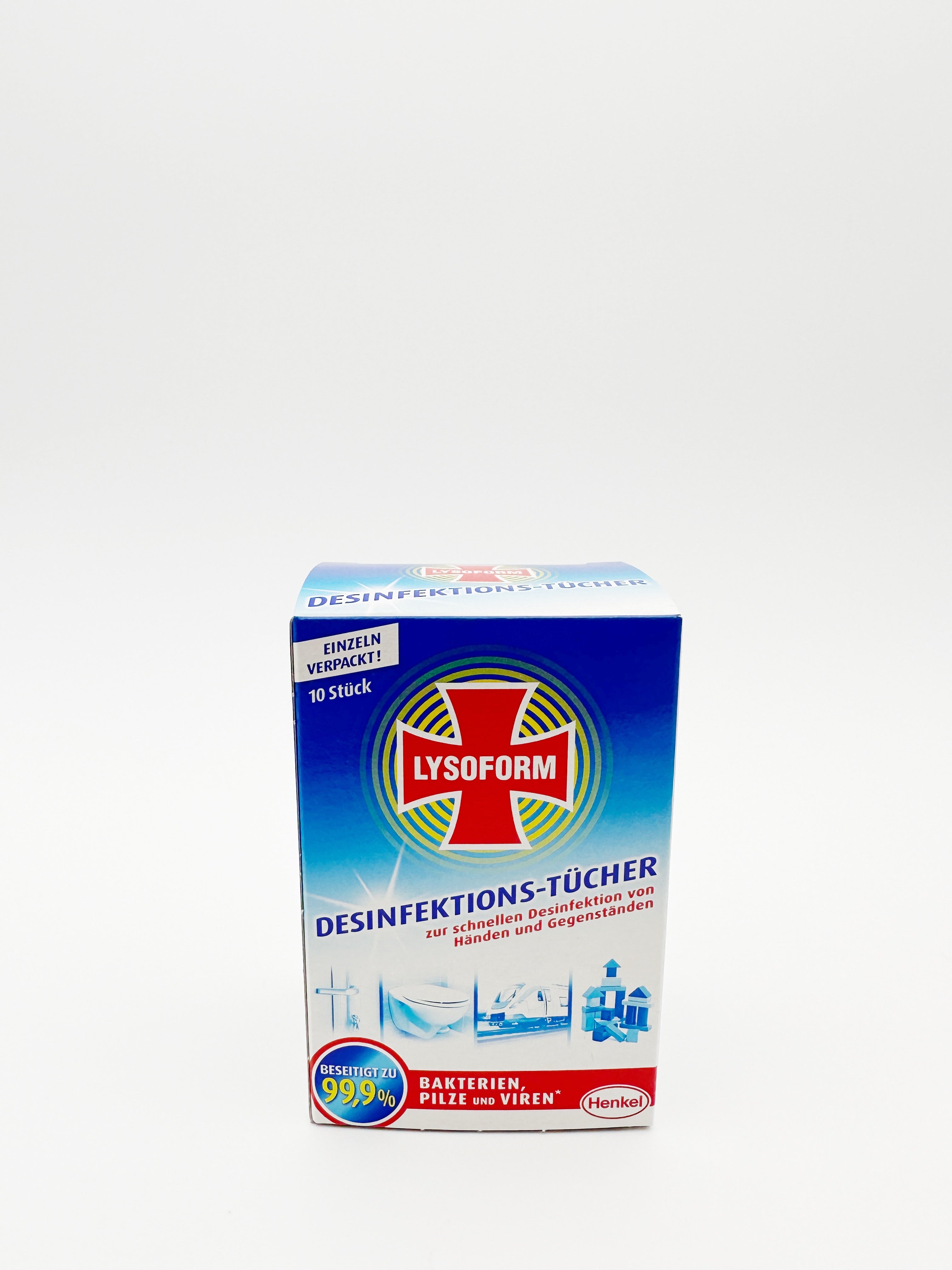 Lysoform disinfectant wipes 10pcs.