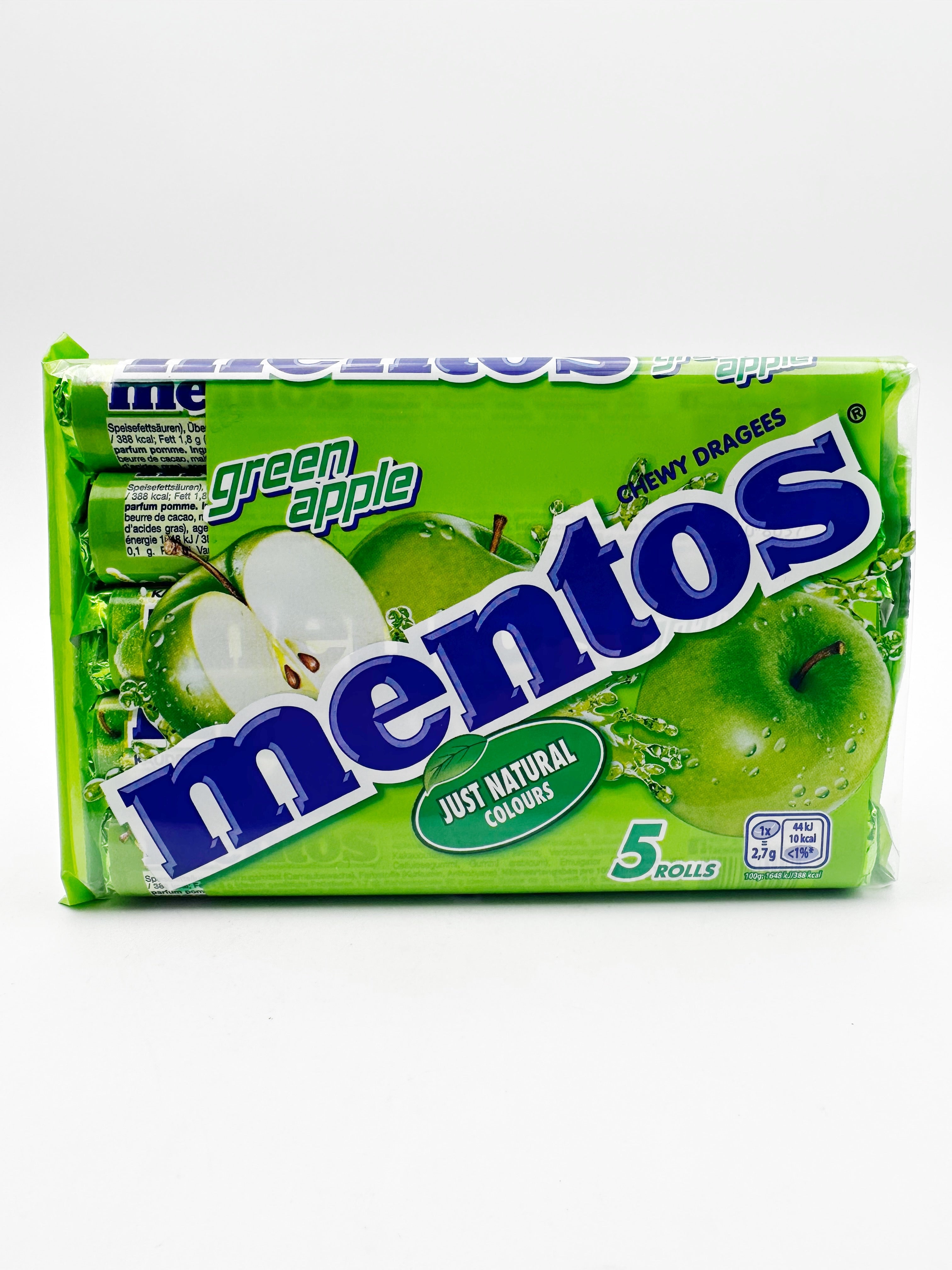 Mentos Grüner Apfel 5 Rollen