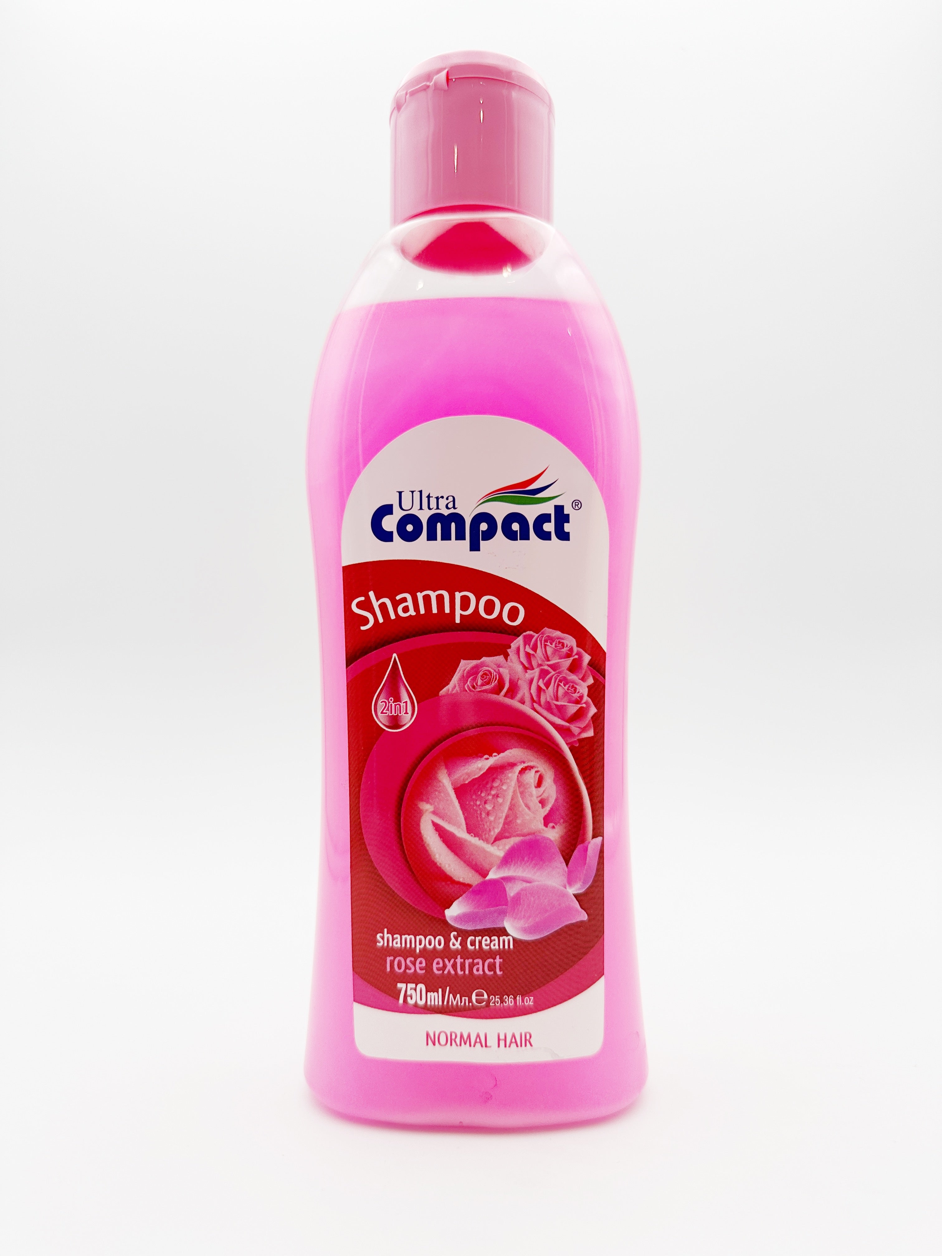 UltraCompact Shampoo 2in1 Rose 750ml