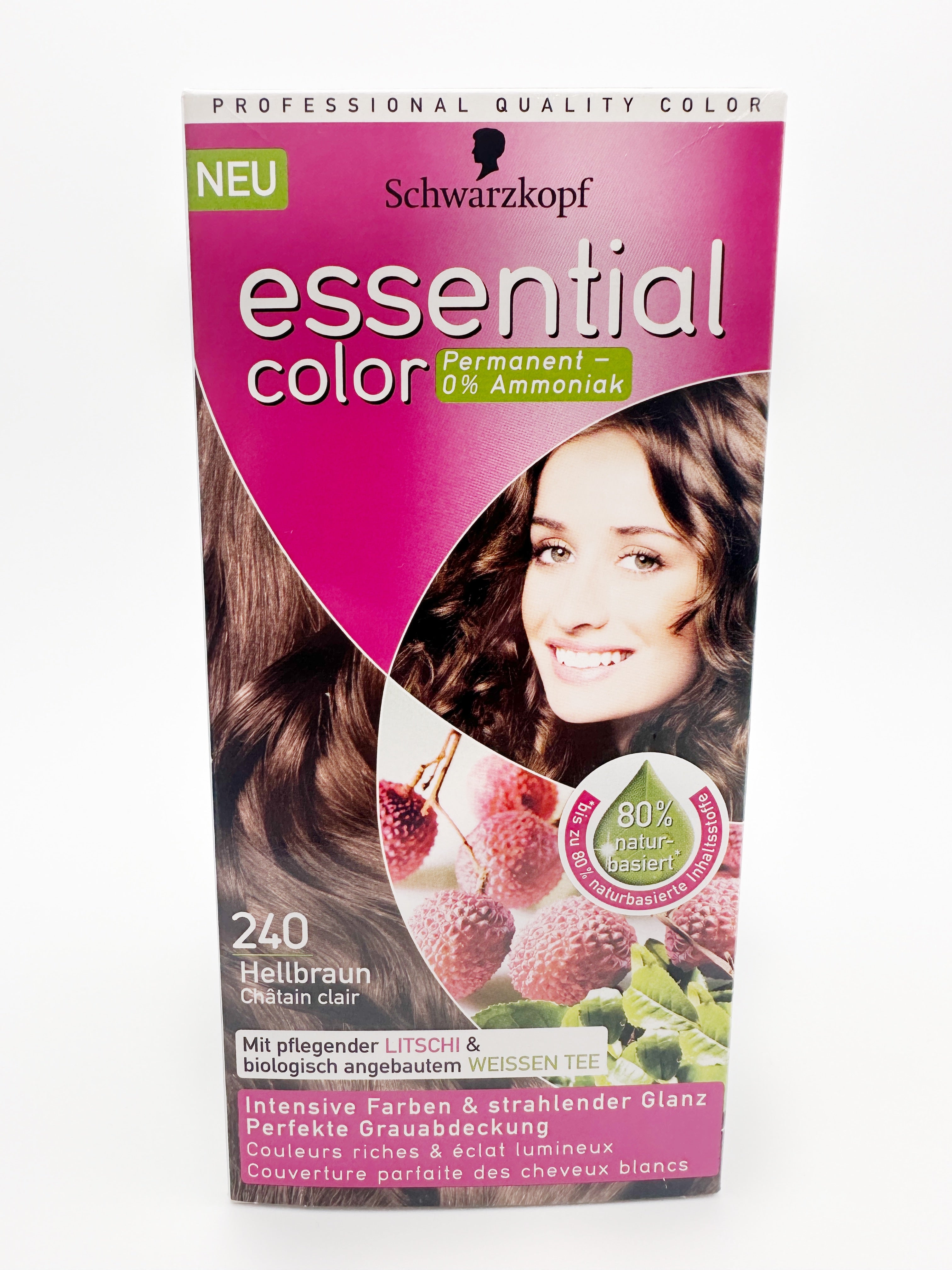 Schwarzkopf Essential Color 240 hellbraun