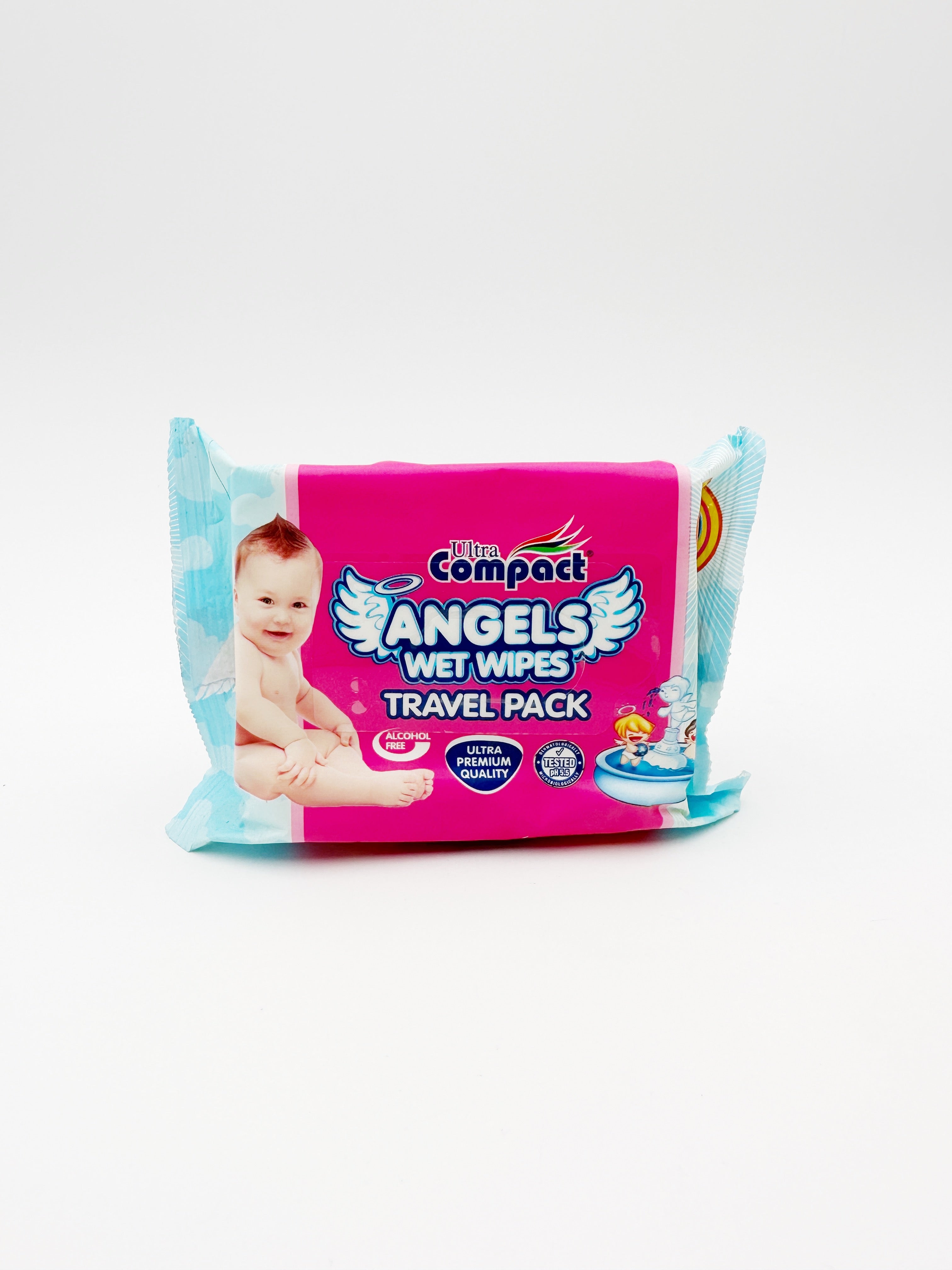 UltraCompact wet wipes AngelsTravel