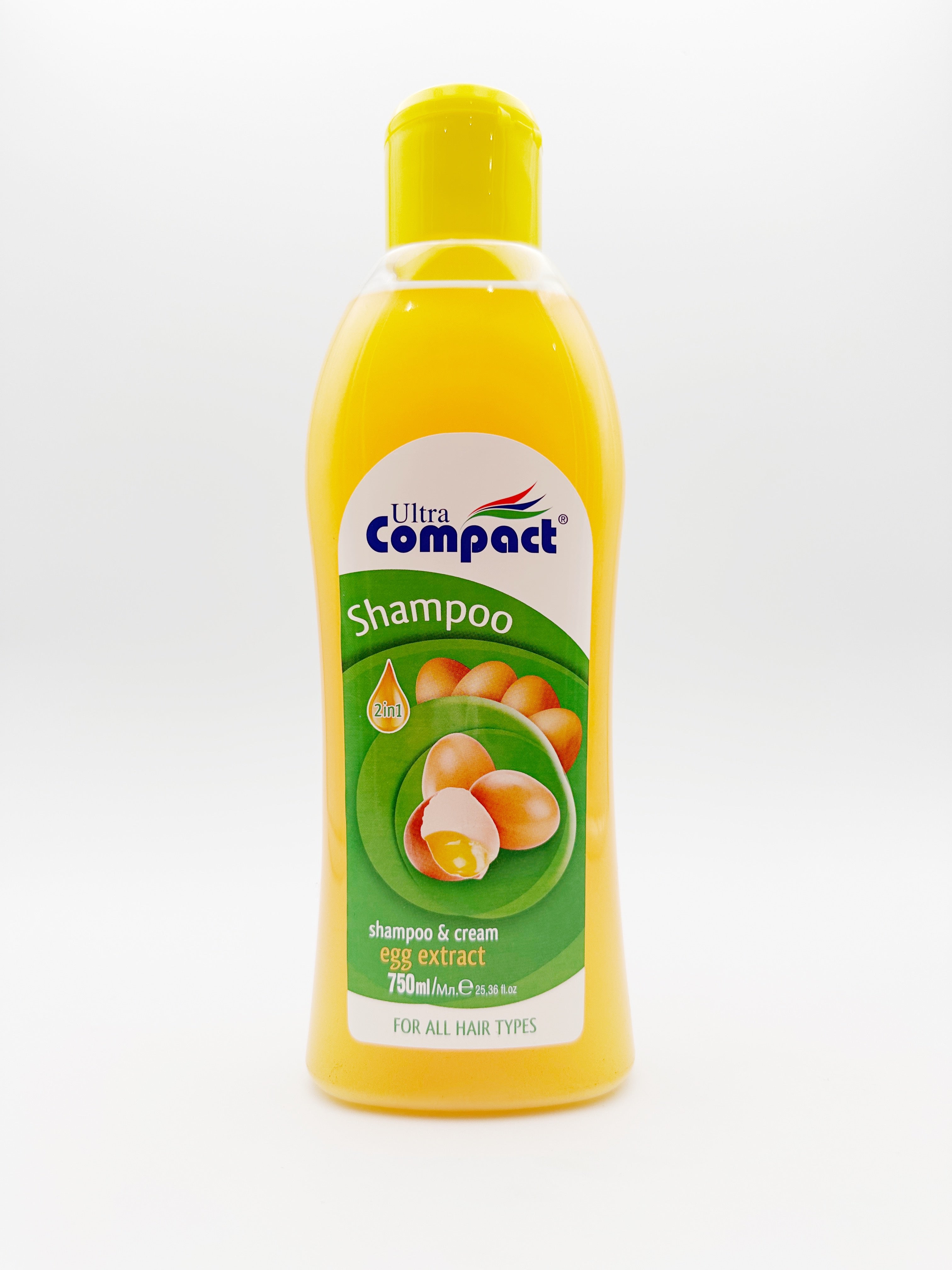 UltraCompact Shampoo 2in1 Ei 750ml